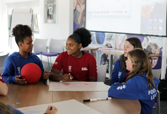 Girls’ Football In Schools